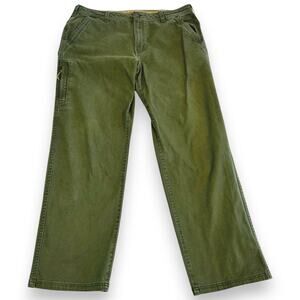 Legendary Outfitters 38x32 Pants Stretch 10.3 oz. Canvas Olive